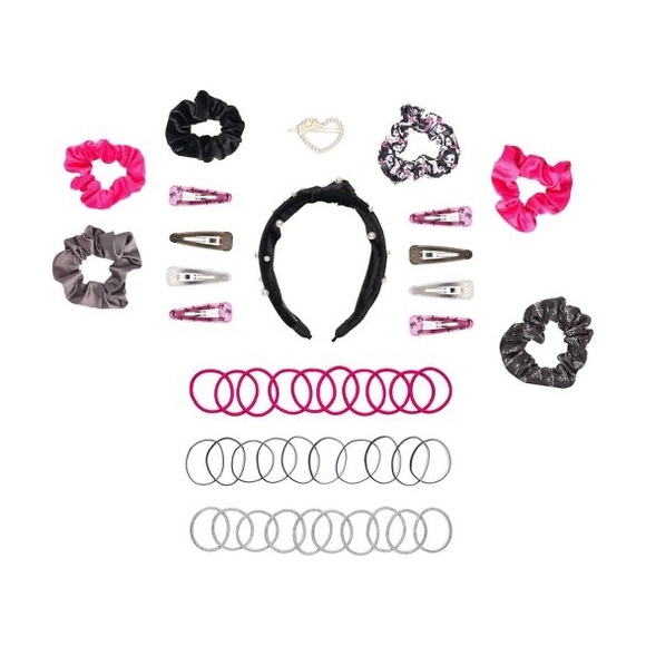 BARBIE x GOODY Ltd Ed. Pearl & Velvet Headband - Picture 4 of 4